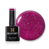 Bluesky Gel Polish Berry Burst Deep Pink Glitter