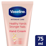 Vaseline Intensive Care Hand Cream Healthy Hands Stronger Nails with Keratin & Vaseline Jelly Tube 75ml face & body skincare Sainsburys