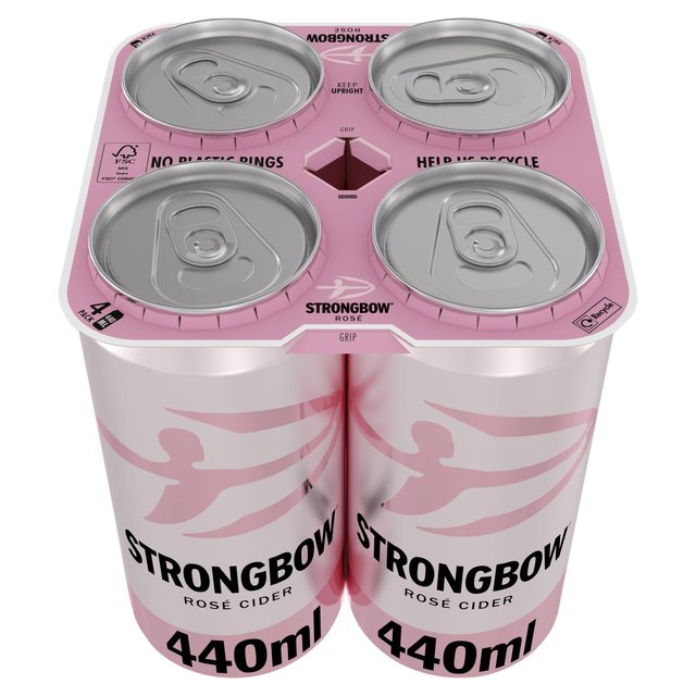 Strongbow Rose Cider 4 x 440ml GOODS M&S