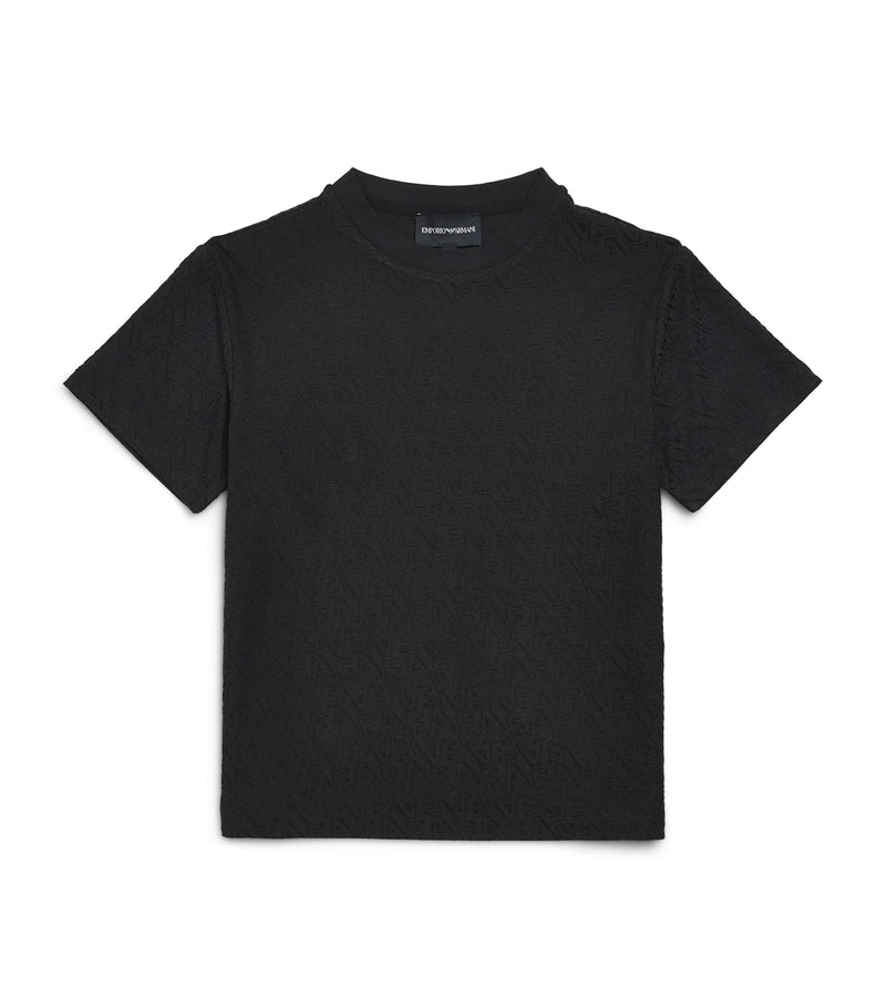 Emporio Armani Kids Jacquard Logo T-Shirt (4-16 Years)