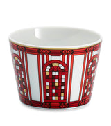 Baccarat Arcadia Red Porcelain Tumbler Glass