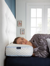 Snuggledown Firm Side Sleeper Memory Foam Pillow with Cool Touch White Cover