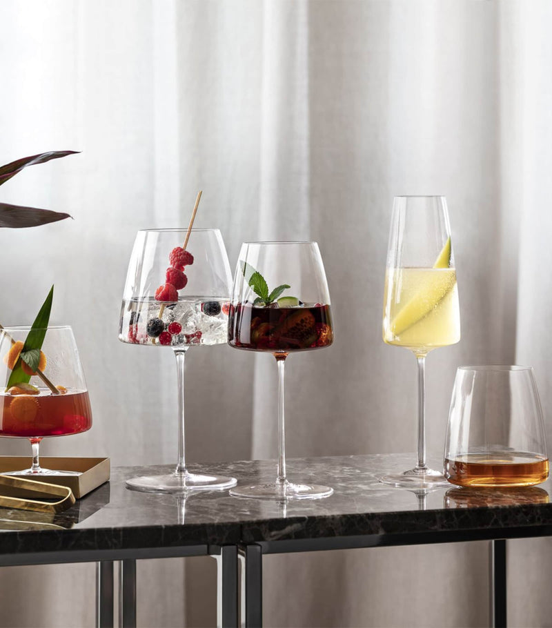Villeroy & Boch MetroChic red wine glasses set of 2 200ml (British brand)