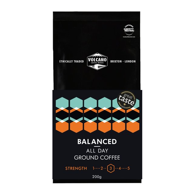 Volcano Coffee Works Balanced Brazil Ground Coffee 200g GOODS M&S