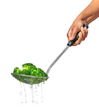 OXO Good Grips Scoop and Strain Skimmer, imported from the UK