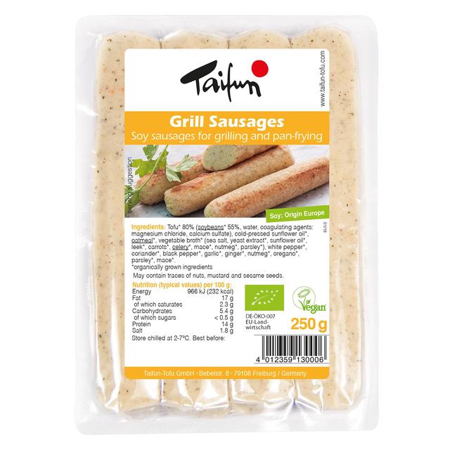 Taifun Organic Tofu Grill Sausages 250g GOODS M&S