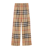 Burberry cotton check trousers - British product