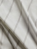 Grey/White floral duvet cover and pillowcase set - British product