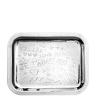 Christofle Graffiti serving tray 26cm x 20cm - British product
