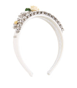 Dolce&Gabbana Kids Floral-Detail Tiara Hair Accessory