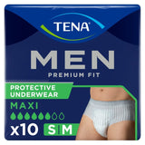 Tena for Men Premium Fit Incontinence Pants Medium 10 per pack GOODS M&S