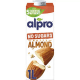 Alpro Almond No Sugar Long Life Dairy Free Drink 1L