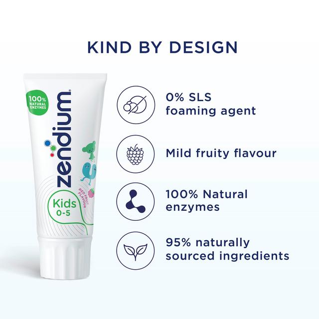 Zendium Kids Toothpaste 0-5 - SLS Free 50ml GOODS M&S