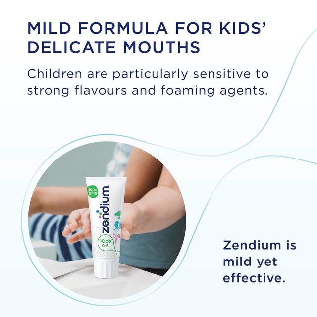 Zendium Kids Toothpaste 0-5 - SLS Free 50ml GOODS M&S