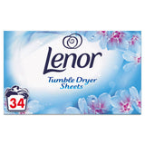 Lenor Spring Awakening Fabric Tumble Dryer Sheets 34 Sheets