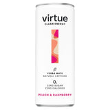 Virtue Yerba Mate Energy Peach & Raspberry 250ml GOODS M&S