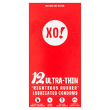 XO! Ultra-Thin 'Righteous Rubber' Condoms 12 per pack GOODS M&S