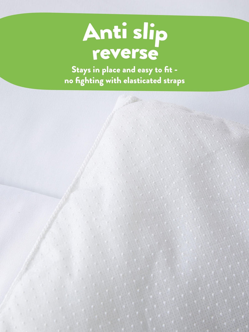 Slumberdown White Sleep Soundly Anti Allergy Mattress Topper 3cm (British brand)