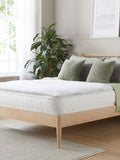 Slumberdown White Sleep Soundly Anti Allergy Mattress Topper 3cm (British brand)