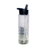 ViDrate Reusable All Black Water Bottle GOODS Superdrug