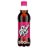 Dr Pepper Zero 500ml Fizzy Drink