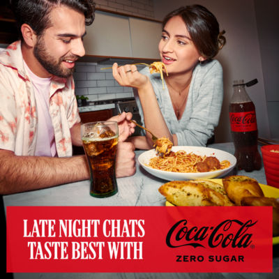 Coca-Cola Zero Sugar Cola Drink 500ml - British product