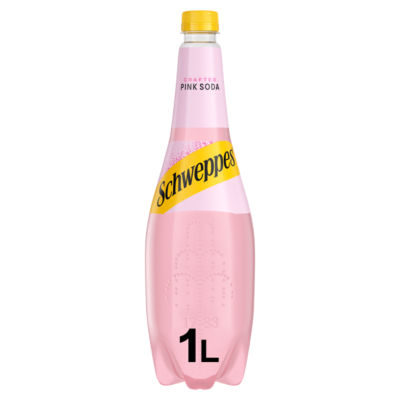 Schweppes Pink Soda 1L (British brand)