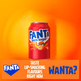 Fanta Fruit Twist Zero fizzy drink 8 x 330ml cans - British product