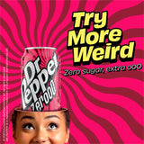 Dr Pepper Zero soft drink 8 x 330ml cans - British product