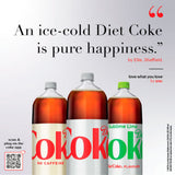 Coca-Cola Diet Soda 1.75 Litre Bottle - British product