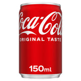 Coca-Cola Original Taste cola 150ml - British product