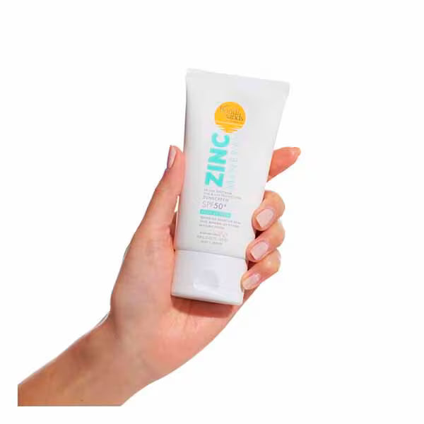 Bondi Sands zinc mineral SPF 50+ face lotion 60ml, imported from the UK