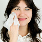 The Cheeky Panda Bamboo Facial Cleansing Wipes Unscented 25 per pack