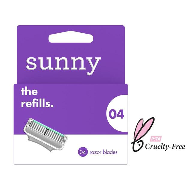 Sunny The Refills Razor Blades 4 per pack GOODS M&S