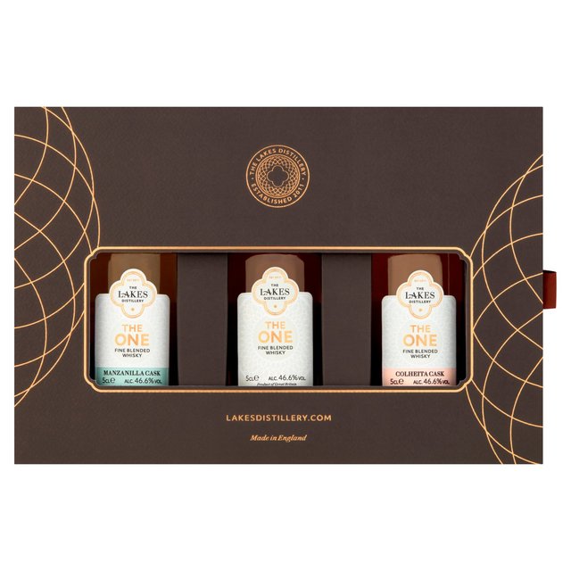 The Lakes Distillery Whisky Collection 3 x 5cl GOODS M&S