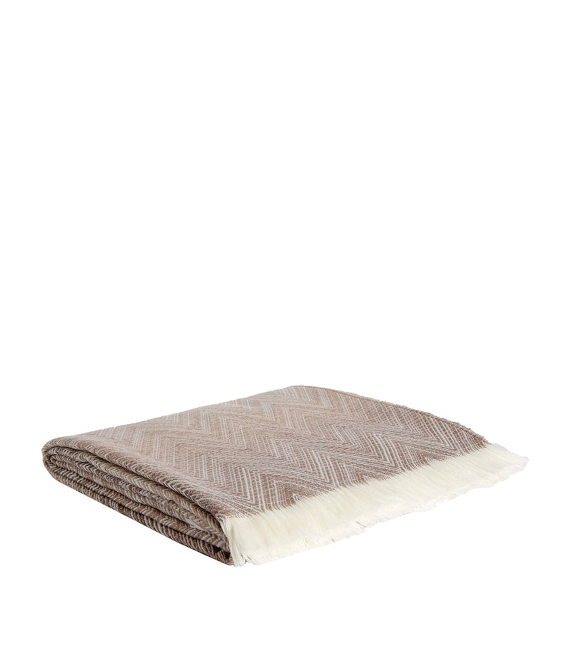 Missoni Home Timmy Throw 130cm x 190cm, imported from the UK
