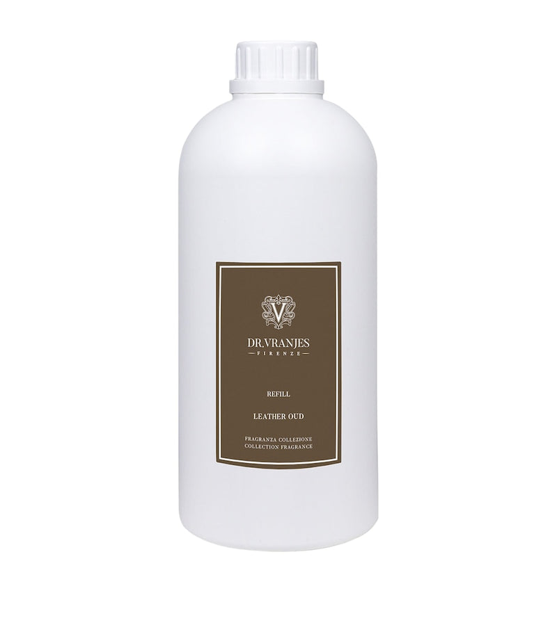 Dr. Vranjes Firenze Leather Oud reed diffuser refill 2.5L - British product