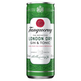 Tanqueray London Dry Gin & Tonic Ready to Drink Can 250ml GOODS M&S