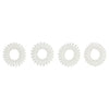 Superdrug Spiral Clear Elastics 4 Pack (British brand)