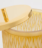 ZODIAC Crystal Amber Bin (525ml)