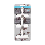 Stainless Steel Medium Bag Clips 3 per pack GOODS M&S