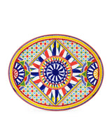 Dolce&Gabbana Casa Carretto Serving Plate 45.5cm