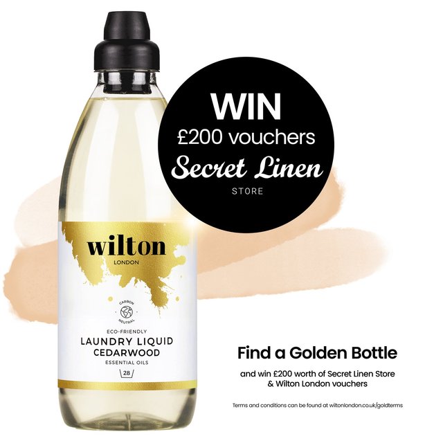 Wilton London Eco Non Bio Laundry Liquid Cedarwood 1L GOODS M&S