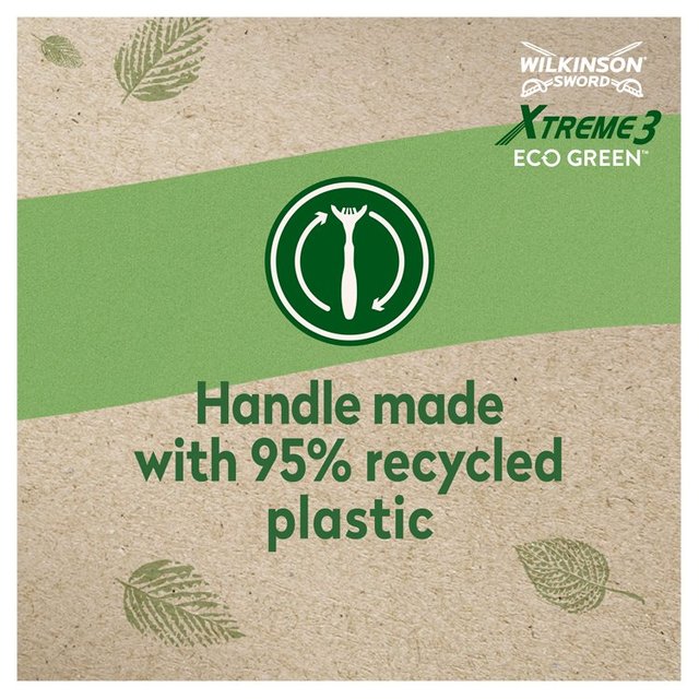 Wilkinson Sword Xtreme 3 Eco Disposable Razors 4 per pack GOODS M&S
