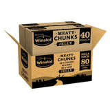 Winalot Meaty Chunks Mixed in Jelly Wet Dog Foody 80 x 100g GOODS M&S