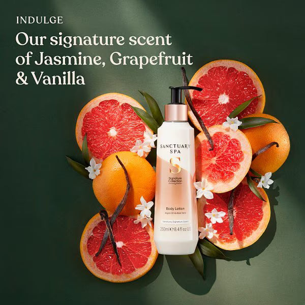 Sanctuary Spa Signature Collection Body Lotion jasmine grapefruit vanilla (British brand)