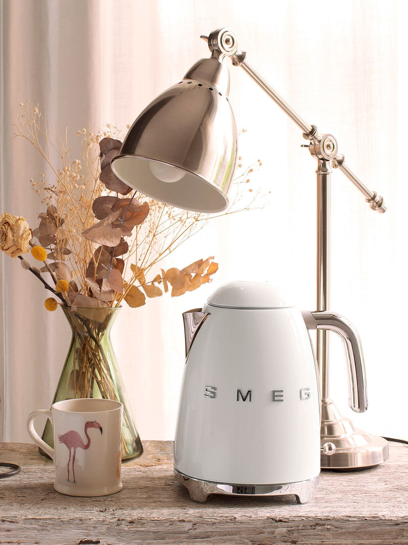 Smeg White Electric Kettle 1.7L (British brand)