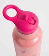 Stainless Steel Glitter Thermo Bottle 350ml with Lid and Straw Attachments