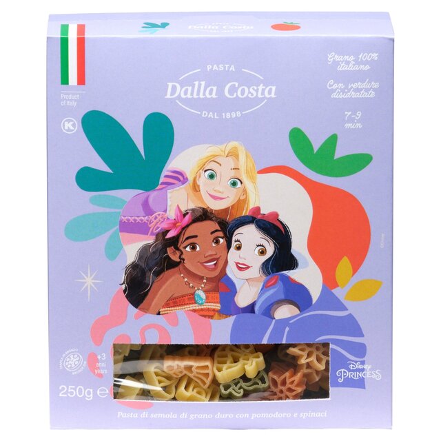 Dalla Costa Disney Princess Tricolour Pasta 250g - 998218