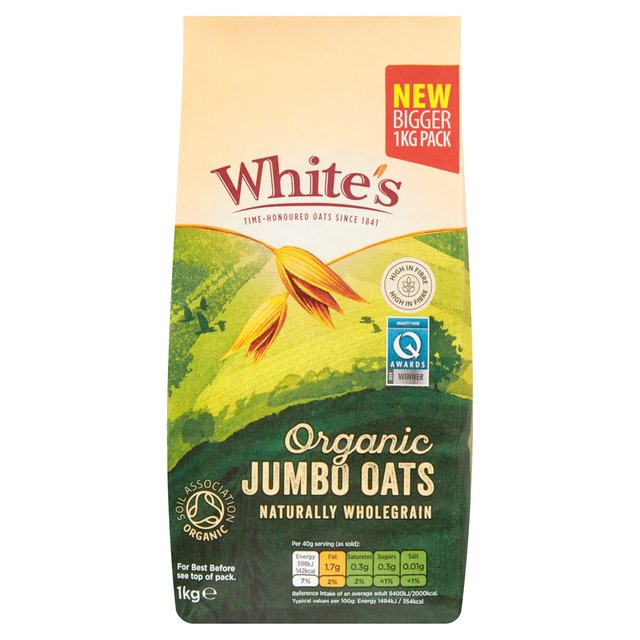 White's Organic Jumbo Oats 1kg GOODS M&S